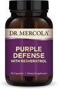 Mercola紫色防御-高概率抗氧化剂支持-与葡萄种子和皮肤提取-支持心血管和脑健康-90 Capsules