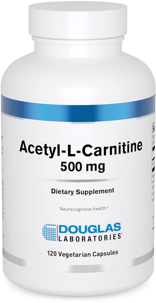 道格拉斯实验室乙酰L-Carnitine 500 mg → 支持正常衰老过程中的大脑和神经功能* 120 Capsules