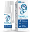 TUHIMO Tinnitus 环耳救济、Tinnitus 救济耳滴、Reduce Ear噪音和改进听力,30毫升