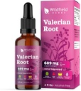 Valerian root drops 1000mg (Valeriana officinalis) 草药补充剂 比卡普勒斯更好,2个月供应,84次服务,无酒精丁香 - 2 Oz,1包
