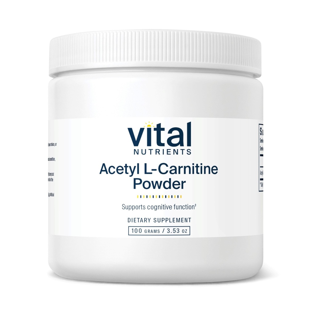 重要营养素 乙酰L-Carnitine 粉末 大脑、记忆和认知支持补编 * * * 维加恩 * 格卢滕 奶制品 豆类自由 * * 非GMO * * 100格拉姆