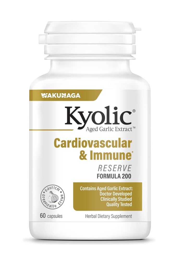 Kyolic Agd Garlic 提取公式200,心血管