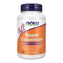 现在食品补充品,超级Colostrum 500 mg, 自然产生的免疫球蛋白与ImmunEnhancerTM, 橄榄叶提取和Astragalus根, 90 Veg Capsules