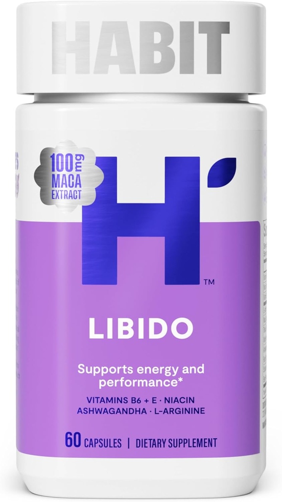 Habit Libido 补编(60 Capsules) - New Look, Natural Aphrodisiac Blend with Maca, Ashwagandha L-Arginine, 支持能量与性能, Vegan, Non-GMO (1 Pack) 互联网档案馆的存檔,存档日期2014-03-02.