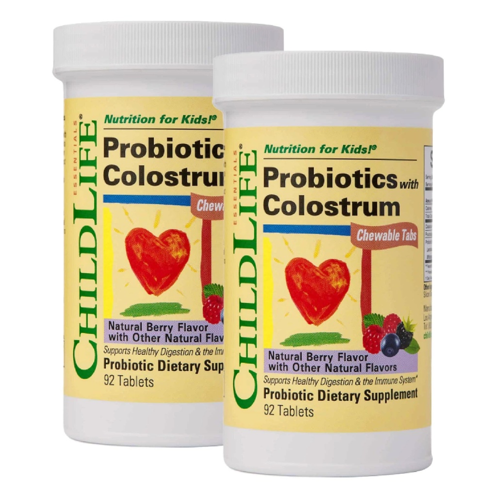 儿童生物学(Colostrum) 儿童生物学(Colostrom) 儿童生物学(Probiotics) 儿童生物学(Probiotics) 消化卫生(Chewables) 儿童生物学(Coliotics) 儿童生物学(Colotrostrom) 儿童生物学(Natural Berry) 92 片(2册)