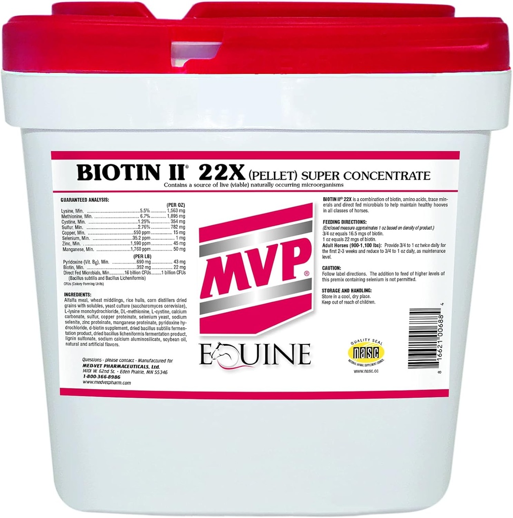 Biotin II 22X(35lb) 马的胡夫补充剂