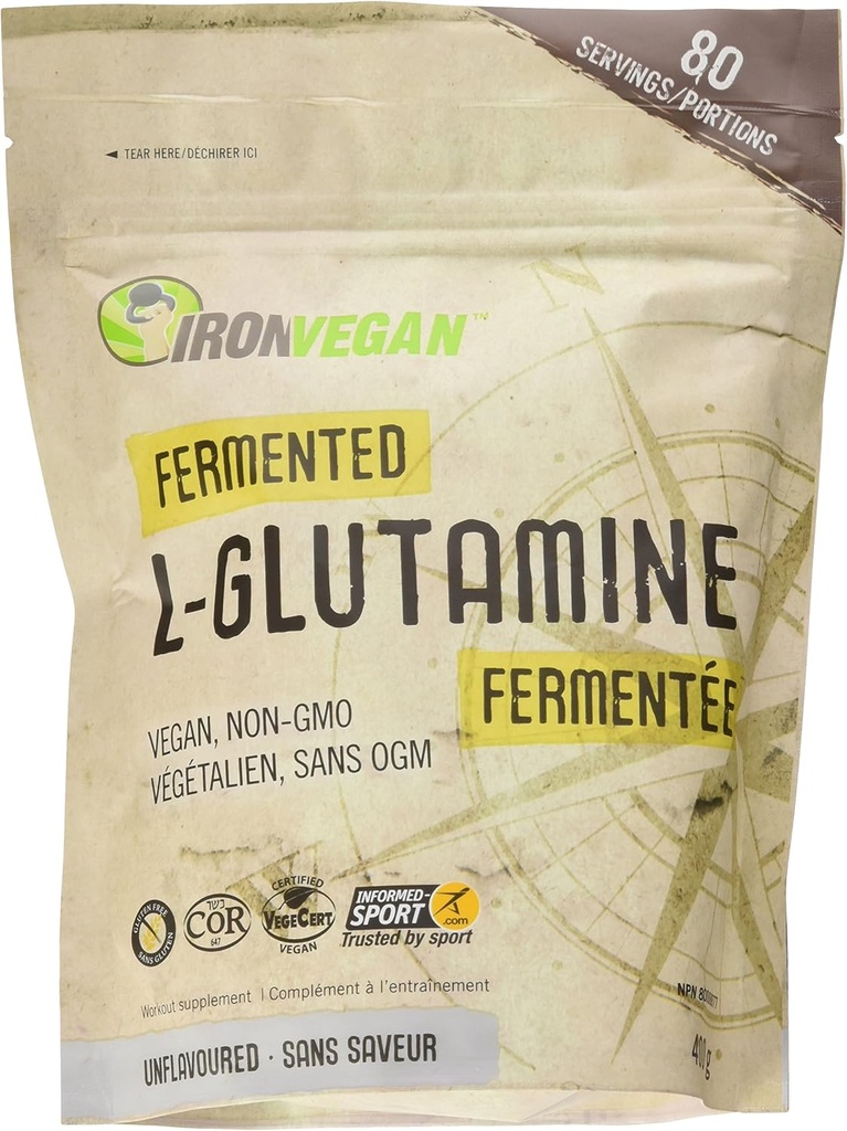 发酵L-Glutamine,400格里夫尼亚