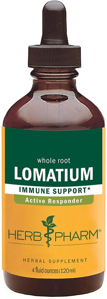 用于免疫系统支持的草药 Lom液提取剂 - 4 Ounce