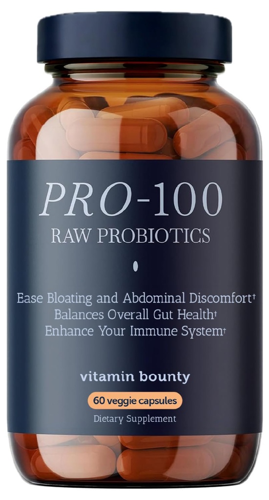 维生素精品 亲-100 Probiotic 100亿 CPU - 13 Strains for Estitutive Health and Immune Support - 妇女和男子的高概率耐药 - Gut Health延迟释放卡普尔 - 60 计