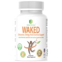 Waked Endurance, Energy And Stamina 支持 30 Capsules 有机绿色咖啡豆提取,瓜拉纳种子提取,绿茶叶提取, Ashwagandha 根提取, 和 黑椒提取作为生物牡蛎
