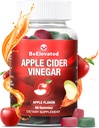 苹果苹果 苹果 苹果 Vinegar Gummy – 女性和男性体重损失姜汁 – 500 mg ACV Gummys – Belly Fat Burner – boost代谢 – 非GMO Apple Flavor Vitamins – |(60个瓶子)