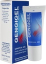 Gengigel Hyaluronic Acid Organization Gel for Mooth & Gum Discomfort (20ml), Soothes Iritize, 推广自然愈合和保护精液口腔组织,无帕拉本或SLS, Vegan & Kosher
