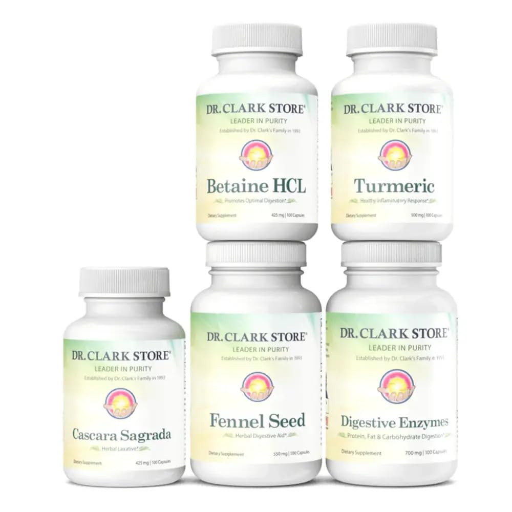 Clark Dr. Digestive Aid -- -- 消化饮食补充剂Colon Cleanse -- -- 平衡肠道器官和促进营养吸收 -- -- 17天清洁