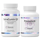 男子高级蛋白质和修理箱,Turmeric Crucumin联合支持补充和Saw Palmetto 男子前列腺补充