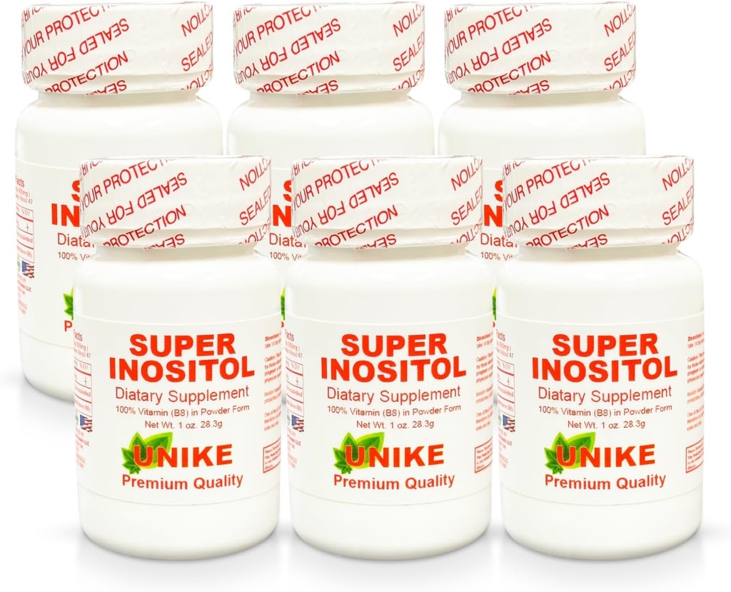 超级因诺西托尔饮食补充 → Inositol(维生素B8) 激素平衡、生育率和骨骼支持 → Gluten Free, Vegan 1 Oz(包6)