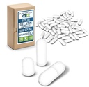 纯Caps USA - 空 Gelatin Capsules 大小 00%%%% 1 000 分离药片%%% 白色%% / 非 GMO 认证 SLS, Gluten, 防腐自由