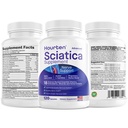 高级神经元支持救济:Alpha Lipoic Acid - 18 in 1 Sciatica Assupposes - 维生素B 复合体 - 在美国制造(120 count (Pack of 1))