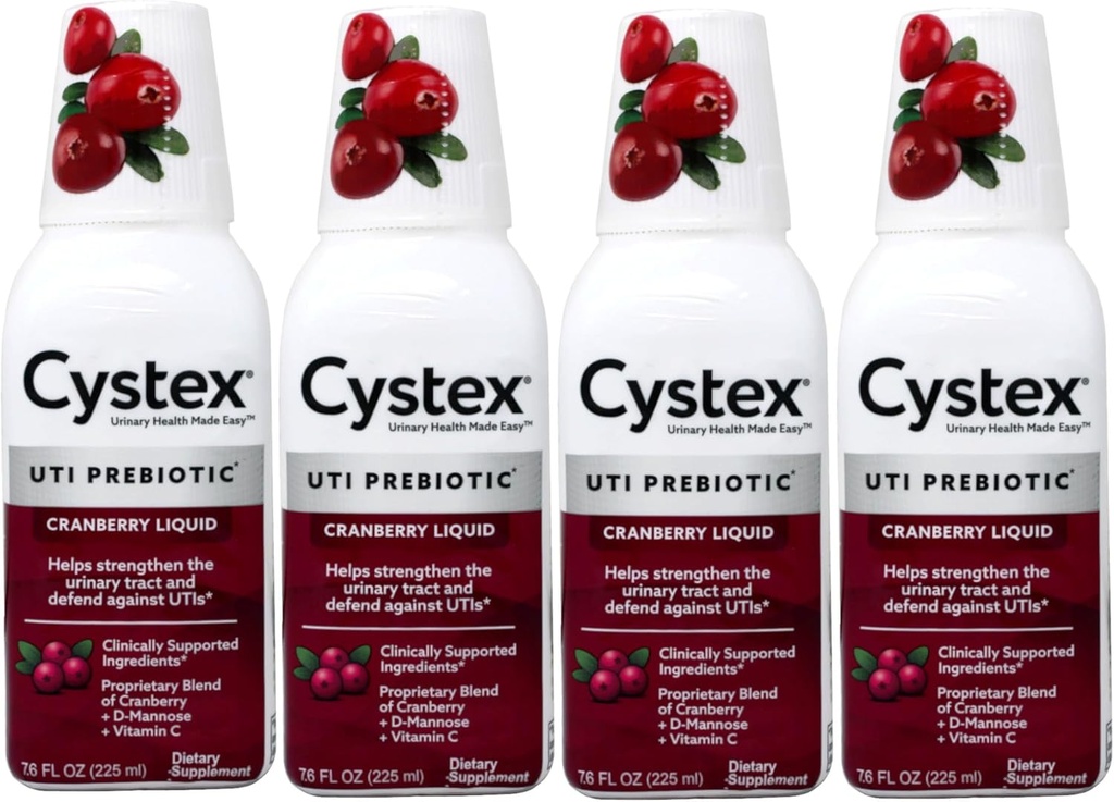 7.6 Fl Oz(第4包) Cystex液体Cranberry综合体