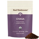 真正的蘑菇 Chaga 蘑菇粉 – 有机查加提取剂 果实体 用于健康与能源支持 – Vegan, Non-GMO, 150 services – 蘑菇 每日使用补编