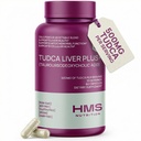TUDCA Liver Plus+,Liver 支持 Liver Cleanse 配有牛奶硝酸种子提取剂,维生素B12,Folate,Tudca Bile 盐类补充剂(Tauroursodeoxycholic Acid),60 Capsules,1个月供应量