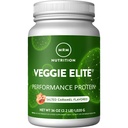 MRM 营养 Vegie Elite 性能蛋白 盐焦糖 Flavored 植物蛋白 容易与 BCAAs + Vegan + Gluten-Free + 临床试验 → 消化酶 → 30 服务