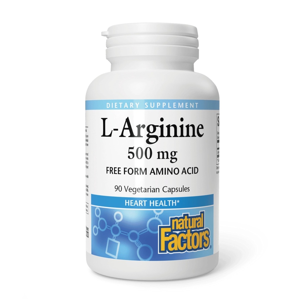 自然因素 - L- Arginine, 支持肌肉代谢, 90 植物卡普尔