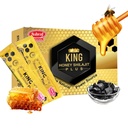 Ashraf Naturals King Honey Shilajit Plus - Premium Honey & Himalayan Shilajit 混合草药提取、自然能源和生命力支持,15 Sachets x 15g
