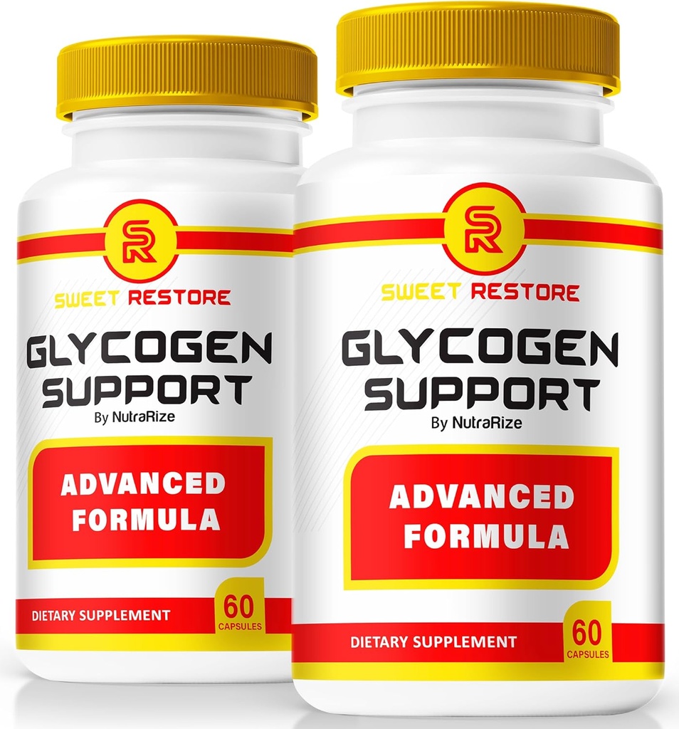 NutraRize(2 Sweet report Glycogen支持,官方Glycogen支持卡普尔,联合支持公式审查(120卡普尔))