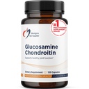 Glucosamine Chondroitin - Glucosamine Sulfate + Chondroitin Sulfate 补充剂 - 支持健康联合功能(120卡普勒)