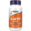 现在食品补充品,5-HTP(5-羟基tryptophan)100毫克,神经递质支持*,60Veg Capsules