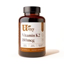 Utzy Naturals Vitamin K2 → 180 mcg of MenaQ7 → K2 → 在美国制造 → 60 capsules