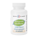 Gericare Glucosamine HCl 500 mg, Chondroitin Sulfate 400 mg 配钠 35 mg 补充卡普尔-支持联合流动,促进卡普尔健康与灵活性,60 counts (Pack of 1)