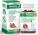 更新 Ashwagandha 100MG 每4 Gummys – 记忆,焦点和能量靴 – 传统用作复古的通心菜 – Vegan, 草原适应剂 – 加拿大制造 60 Gummys