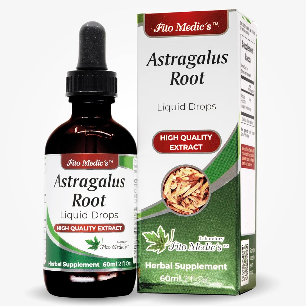 FITO MEDIC's Lab - Astragalus 提取-促进整体健康,来自 - Astragalus Root - 超高吸收,无酒精.