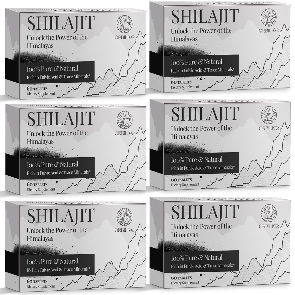 30,000 MG Shilajit牌匾,100%的Shilajit纯品,喜马拉雅有机制品,富尔维酸中男女富翁的Shilajit & 85+ Trace Minerals,能源与免疫系统希拉吉特补编,360 Counter