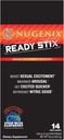Nugenix Ready Stix - 氮氧化物助推器,增加生命力和驱动力,氮氧化物补充给男性 -- -- 14厘米