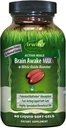 Irwin Naturals Brain Awake Max3 + 氮氧化物助推器 60 液态软胶