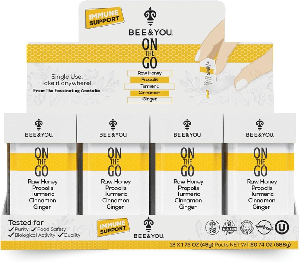 Bee and You On The Go, Imune Support Supplements, Raw Honey, Propolis, Turmeric, 肉桂, 姜子, Superfroood, Great Tasting, for Kids and Adults, 12 Pack, 1.73 oz each 页面存档备份,存于互联网档案馆 豆瓣电影上"Bee and You On The Go, Imune Support Supports, Raw Honey, Propolis, Turmeric, Cinnamon, Ginger, Superfroud, Great Tastingsing, for Kids and Aduls, 12 Pack, 1.73 z各集團, 12個集團, 1.73 z各集團