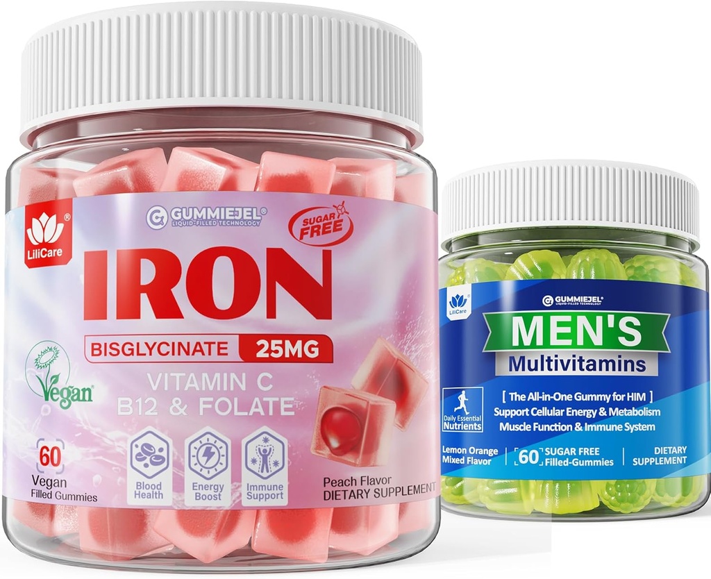 Bundle - Vegan 铁 + Mens 多维塔明