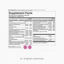 Brighten博士 产前补充和妇女避孕药支助包-维生素、矿物、抗生素、预生素和孕妇或哺乳期母亲的抗氧化剂,Non-GMO Vegan, No Gluten