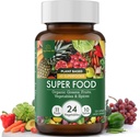 Super Greens and Reds Daily Fruits and Vegies 补编:USDA 有机超级食品 Greens 补编,Cruciferous 蔬菜卡普勒斯,成人能源蔬菜补充,豁免,Gut Health 120ct