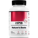 Nature's Pure Blend Organic Beet root Power Capsules – Beet Root Capsules & Beets 流通补充 – L Arginine – Nitric Oxide 补充 – 1500MG