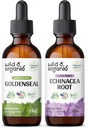 野生和有机金色细纹2 fl oz & Echinacea 细纹2 fl oz