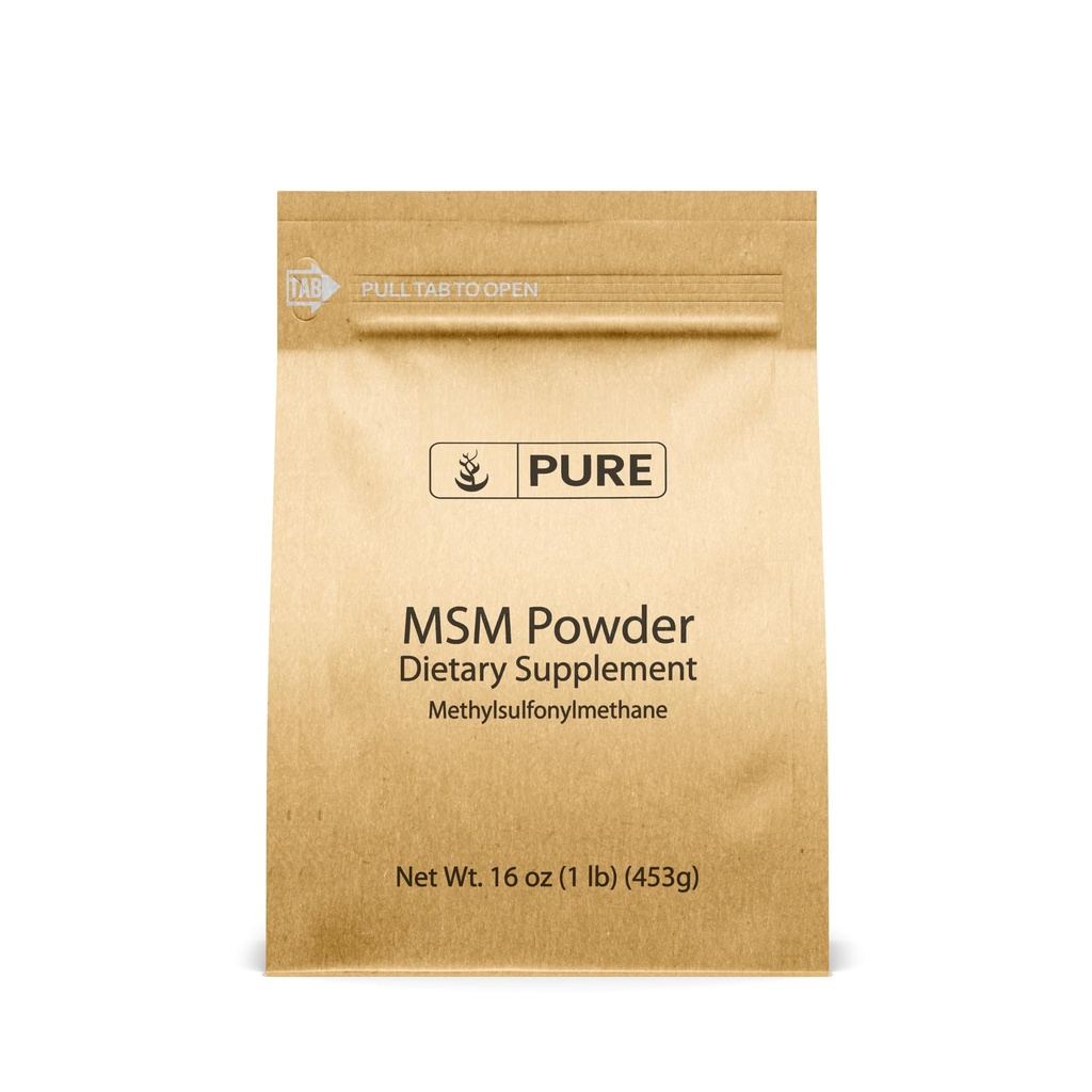 甲基磺酰甲烷(1lb) MSM,天然硫膳食补充剂