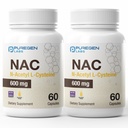 N-Acetyl-L-Cysteine(NAC)600mg,支持免疫,呼吸,肝脏健康,NAC 600mg,强抗氧化剂支持,自由激进,易吸-共120个维吉卡普尔