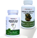 Bricker Labs Mind & Motion:联合健康与认知支持 Bundle:Omega Cyclo - Mussel Full Spectrum Omega 联合支持和脑辅助记忆事项 认知支持补编,