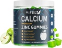 含维生素D3 K2,120 Gummys厂基无糖钙 高吸附复合钙 70+ Trace Minerals for Bone strong, Vegan