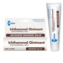 环球Ichthammol Ointment 20% (Drawing Salve) 1 OZ - 苏打皮肤救济,治疗艾切马,艾克奈,博伊尔斯,斯普林特斯,蜜蜂尖 - 最大强度