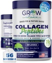 含Hyaluronic Acid & Biotin的Collagen Peptides Powder 20g - 含Hyaluronic Acid & Biotin的无味草药Collagen Powder 配有水解的I型和III型Collagen 补充剂 - 发型,Nail型,皮肤型和联合支持 - 56种