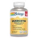 SOLARAY Quercetin Bromelain & Vitamin C, Imune System, Sinus, 呼吸和抗氧化剂活动支持, Vegan, 500 mg of Quercetin & 1,235 mg of VIT C, 60日保障, 75 服务, 150 Veg Caps